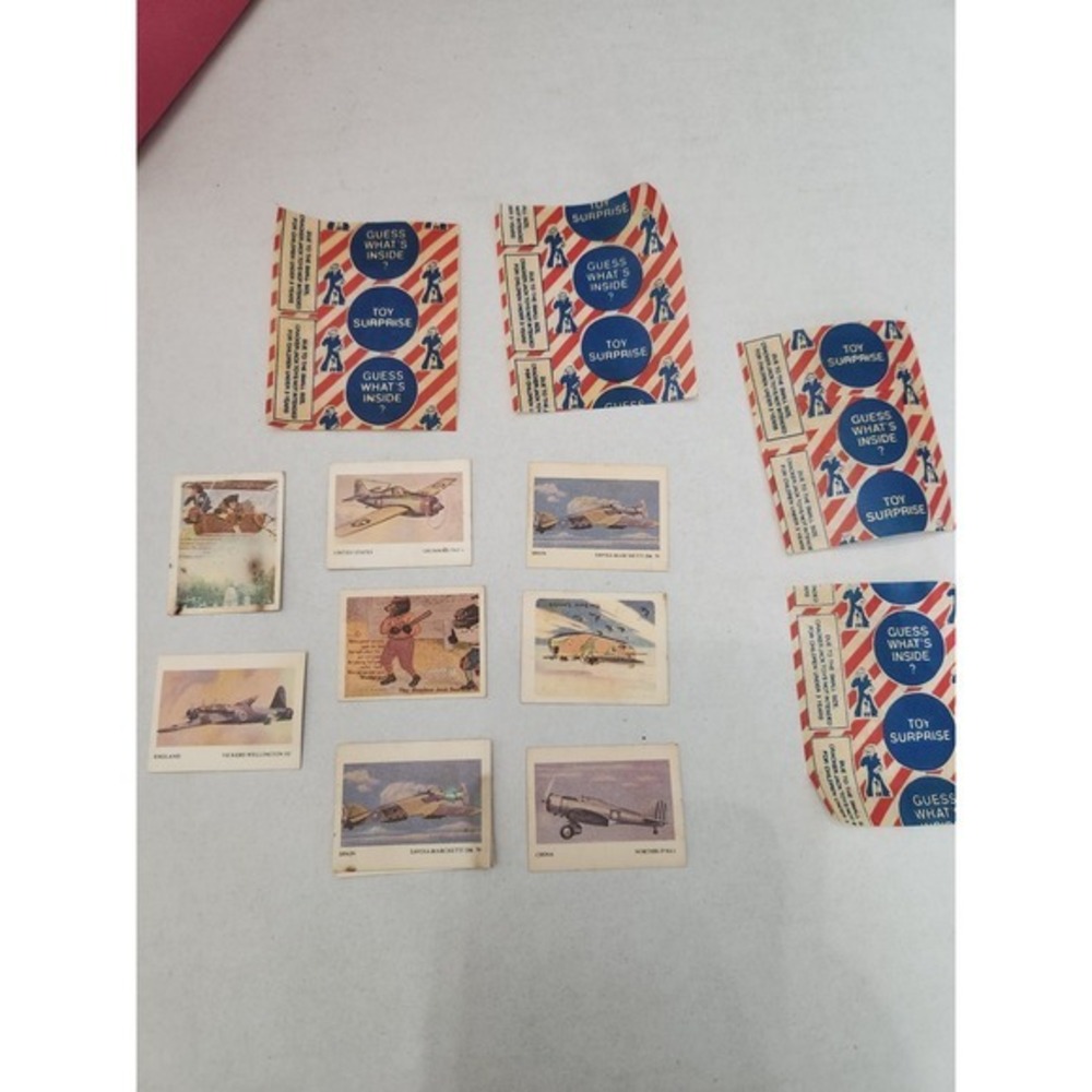 Vintage 1939 Brooke Bond PG Tips Cards Series CJR-2 Aviation & CWS Toy Surprise